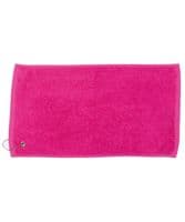 WICK GOLF CLUB GOLF TOWEL WITH EMBROIDERED LOGO
